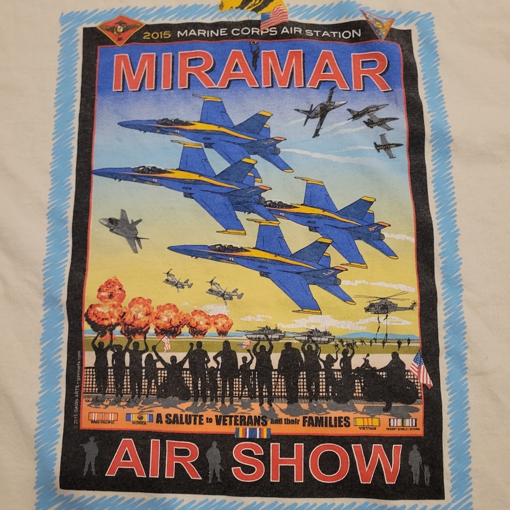 2015 Miramar air show shirt